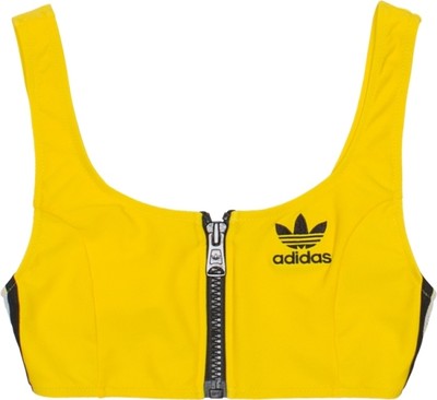 yellow taxi bikini adidas
